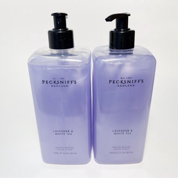 2 PACK Pecksniff’s Lavender & White Tea Hand Wash 25.36 oz - Picture 1 of 3